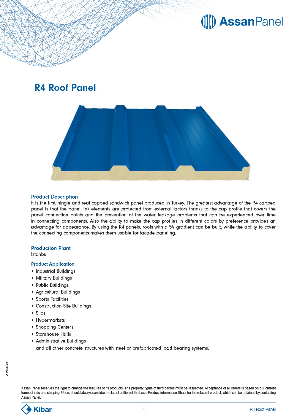 R4 Roof Panel